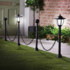 Ensemble lampes solaires de jardin Gainsborough, 4 pièces