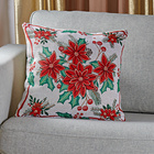 Coussin "Poinsettia" 43x43 cm Eldo