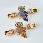 Lot de 2 clips de fermeture "Hibou"