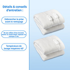 Couverture chauffante housse