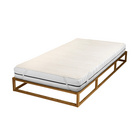 Surmatelas en calmuc biberna 100 x 200, naturel
