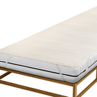 Surmatelas en calmuc biberna 160 x 200, naturel