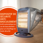 Chauffage halogène Bergström