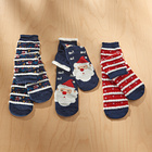 Lot de 3 paires de chaussettes de Noël