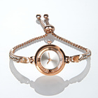 Montre bijou, coloris or rose