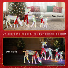 Famille de rennes LED 3 pcs.