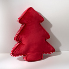 Coussin sapin, rouge Eldo