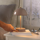 Lampe tactile Eldo, gris