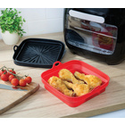 Lot de 2 paniers pour friteuse à air chaud Basilico