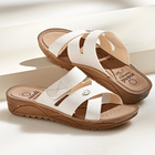 Mules, blanc Amélie di Santi