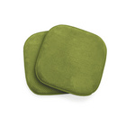 Lot de 2 coussins de chaises, vert Eldo