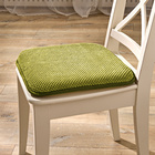 Lot de 2 coussins de chaises, vert Eldo