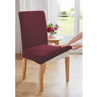 Housse pour chaise, bourgogne Eldo