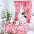 Nappe à carreaux, rouge/blanc Ø 160 cm Eldo