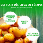 Autocuiseur pour micro-ondes Basilico