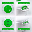 Autocuiseur pour micro-ondes Basilico