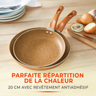 Poêle Ø 24 cm Copper King