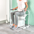 Barre d’appui pour toilettes