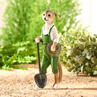 Décoration de jardin Suricate jardinier Gainsborough