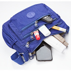 Sac à bandoulière en nylon "Inga" avec protection RFID marine