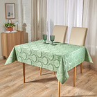 Nappe jacquard, vert clair 130 x 170 cm Eldo