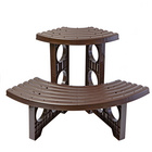 Banc d'angle pour plantes 2 étages Gainsborough