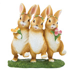 Trio de lapins Gainsborough