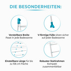 Étendoir à linge pour baignoire Clarsen