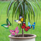 Étiquettes pour plantes « Papillons », lot de 5