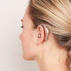 Appareil auditif avec amplificateur USB, coloris or