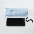 Mini parapluie anti-UV, bleu clair
