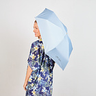 Mini parapluie anti-UV, bleu clair