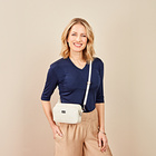Sac "Raja" Amélie di Santi, beige