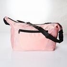 Sac pliable "Edda", rosé/noir