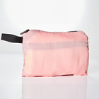 Sac pliable "Edda", rosé/noir