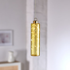Lampe LED à suspendre Eldo, jaune