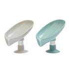 Lot de 2 porte-savons, gris et turquoise
