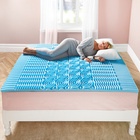 Surmatelas en mousse à mémoire de forme avec gel rafraîchissant Java
