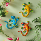 Gecko mural Gainsborough, jaune