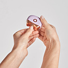 Lime à ongles électrique, lilas/or