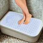 Tapis de bain dauphin bleu