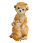 Maman suricate avec bébé