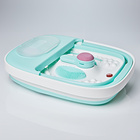 Bain de pieds à bulles pliable