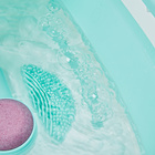 Bain de pieds à bulles pliable