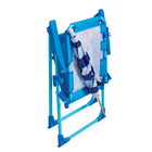 Chaise pliante enfant + parasol Requin bleu