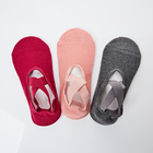 Lot de 3 paires de chaussettes à picots, baies, gris, abricot