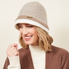 Chapeau en maille Amélie di Santi, beige