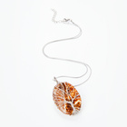 Collier "Arbre de vie", marron