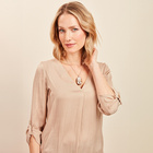 Collier "Arbre de vie", marron