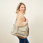 Sac "Anika" 2 en 1, taupe